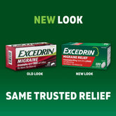 Excedrin Migraine Caplets for Migraine Headache Relief - 200 Count